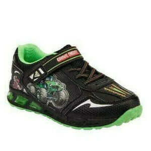 Monster Jam Grave Digger Boy Light Up Athletic